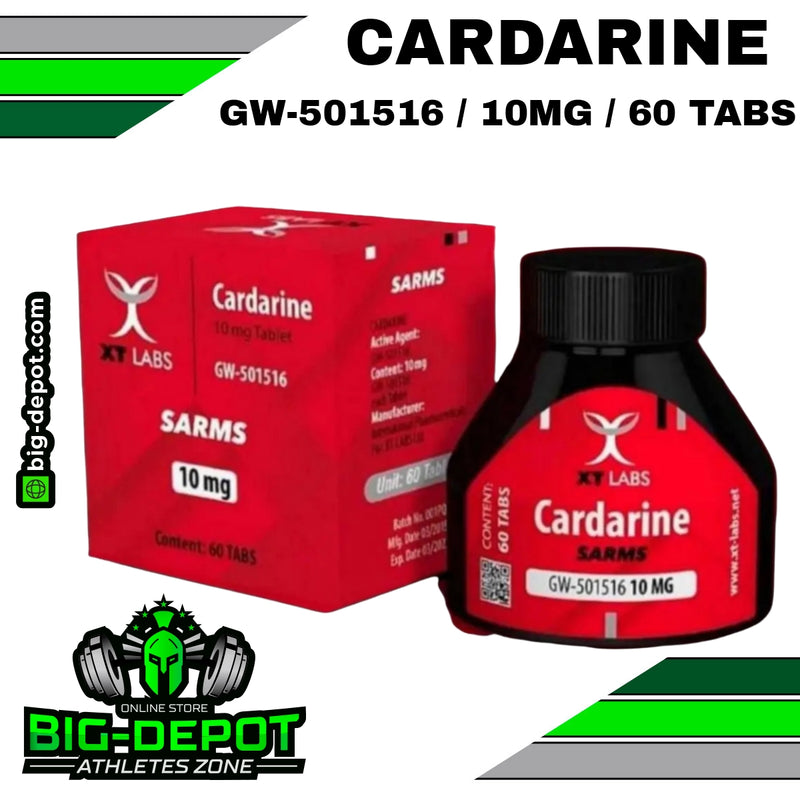 Cardarine 10 mg GW-501516 Sarms Xt Labs 60 tabletas Big Depot original
