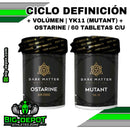 CICLO DEFINICIÓN + VOLÚMEN | YK11 (Mutant)+ Ostarine / 60 tabletas C/U | SARMS DARK MATTER - SARMS