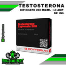Testosterona Cipionato 200 mg/ml BioPharma 10 ampolletas Big Depot original


