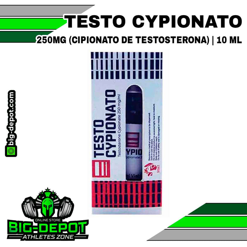 Testo Cypionato 250 mg Cipionato de Testosterona Smart Pharmaceutical 10 ml Big Depot original