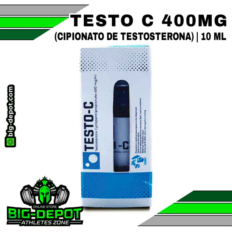 Testo C 400 mg Cipionato de Testosterona Smart Pharmaceutical 10 ml Big Depot original