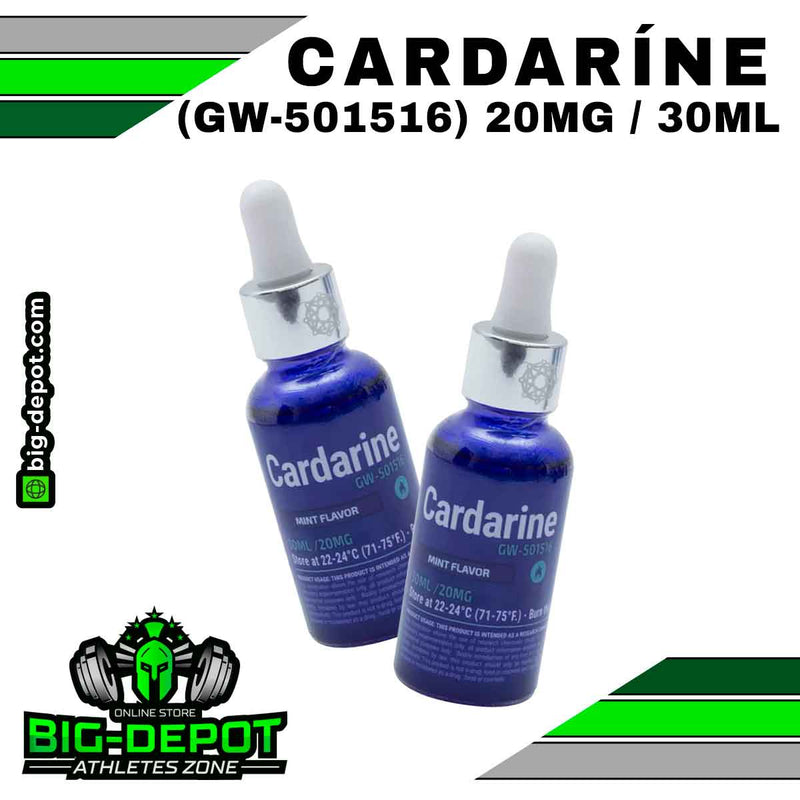 Cardarine 20 mg GW-501516 Synerlab 30 ml frasco Big Depot original