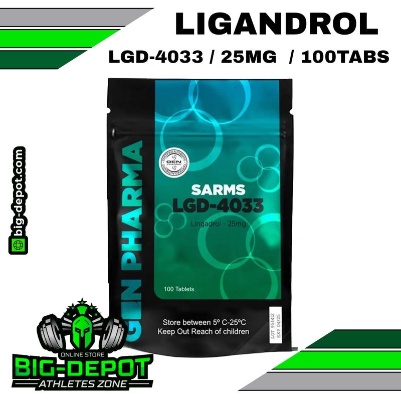 LGD-4033 25 mg ligandrol Gen Pharma 100 tabletas Big Depot original