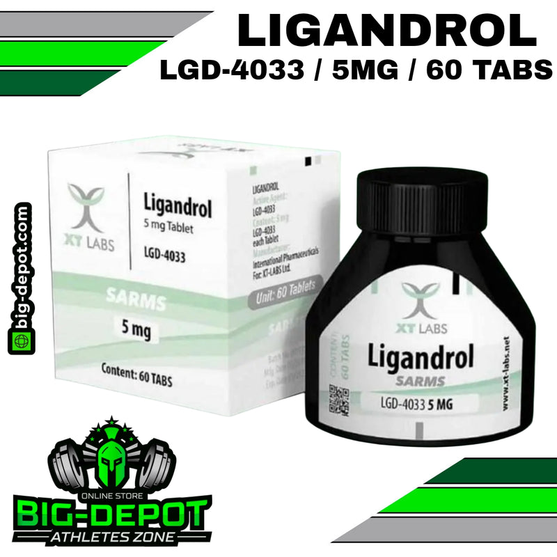 Ligandrol 5 mg LGD-4033 Sarms Xt Labs 60 tabletas Big Depot original