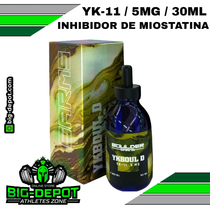Ykboul D 5 mg YK-11 inhibidor miostatina boulder 30 ml frasco Big Depot original