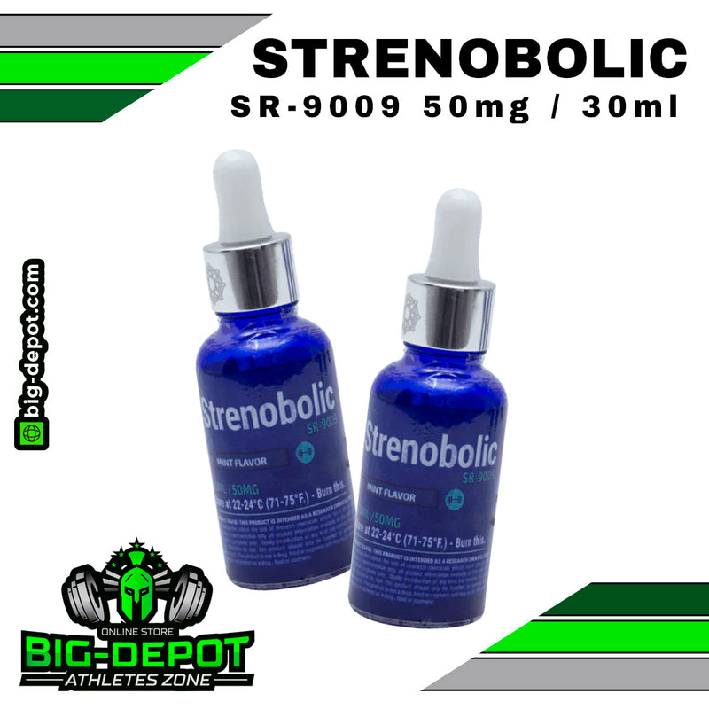 Strenobolic 50 mg SR-9009 Synerlab 30 ml frasco Big Depot original