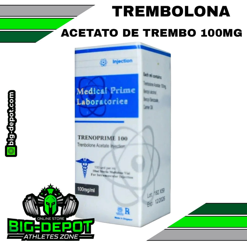 Trembolona acetato 100 mg 10 ml Medical Prime Big Depot original
