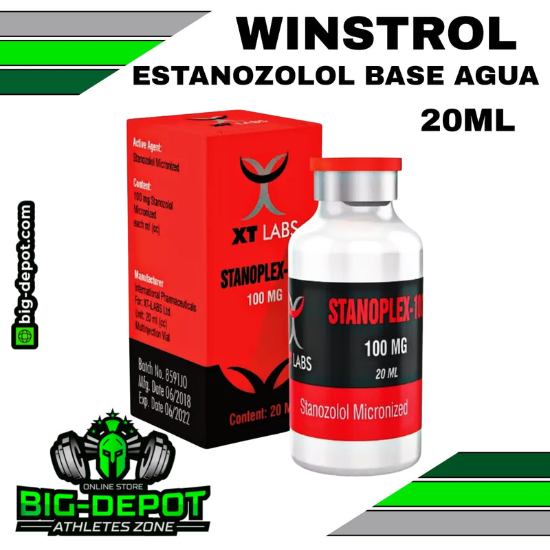 Stanoplex-100 100 mg/ml Winstrol Stanozolol XT Labs 20 ml Big Depot original
