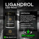 LIGANDROL (LGD-4033) 60 tabletas (30 servicios de 2 TABS | 5 MG x TAB) | SARMS DARK MATTER - SARMS