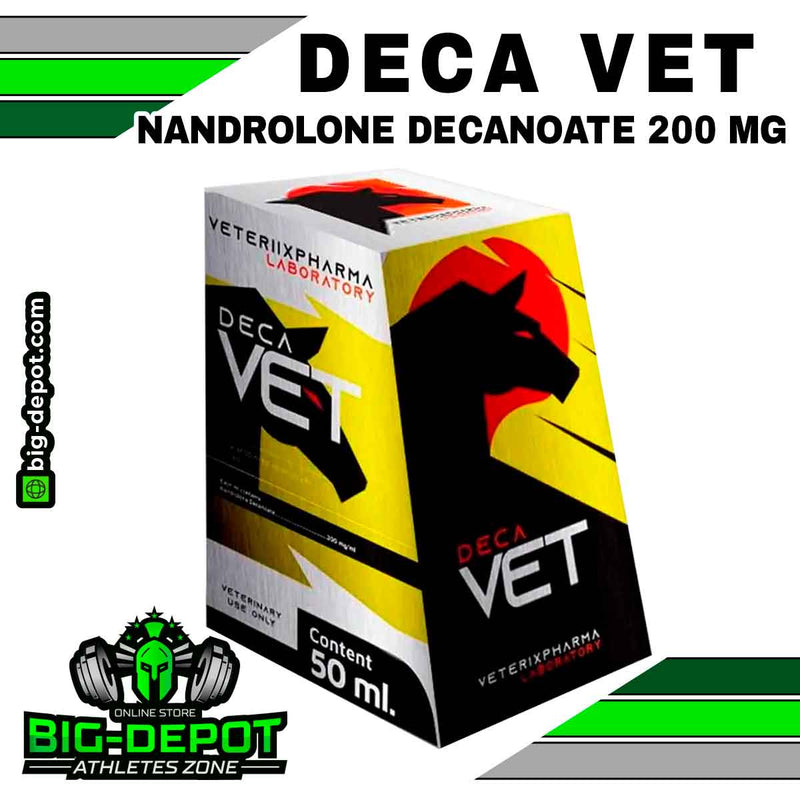 Deca Vet 200 mg decadurabolin nandrolone decanoate Veter IIX Pharma Laboratory 10 ml Big Depot original