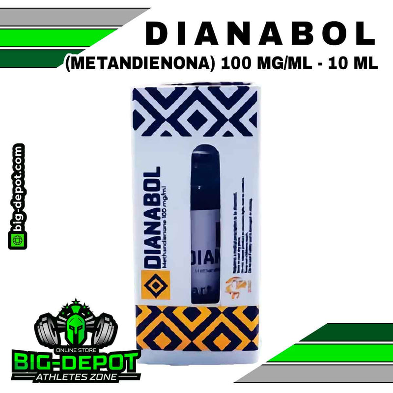 DIANABOL (Metandienona) 100 mg/ml - 10 ml - SMART Pharmaceutical - esteroides anabolicos