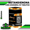 Metandienona 10 mg Dianabol Roussel Uclar 60 tabletas Big Depot original
