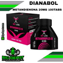 Methandroplex-20 20 mg Metandienona DIANABOL XT Labs 100 tabletas Big Depot original
