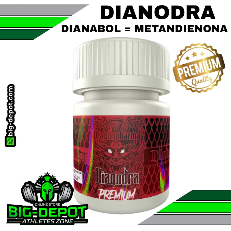Dianodra 25 mg metandienona dianabol Dragon Pharma Premium 60 tabletas Big Depot original