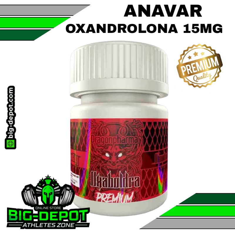 Oxaboldra 15 mg oxandrolona anavar Dragon Pharma Premium 60 tabletas Big Depot original