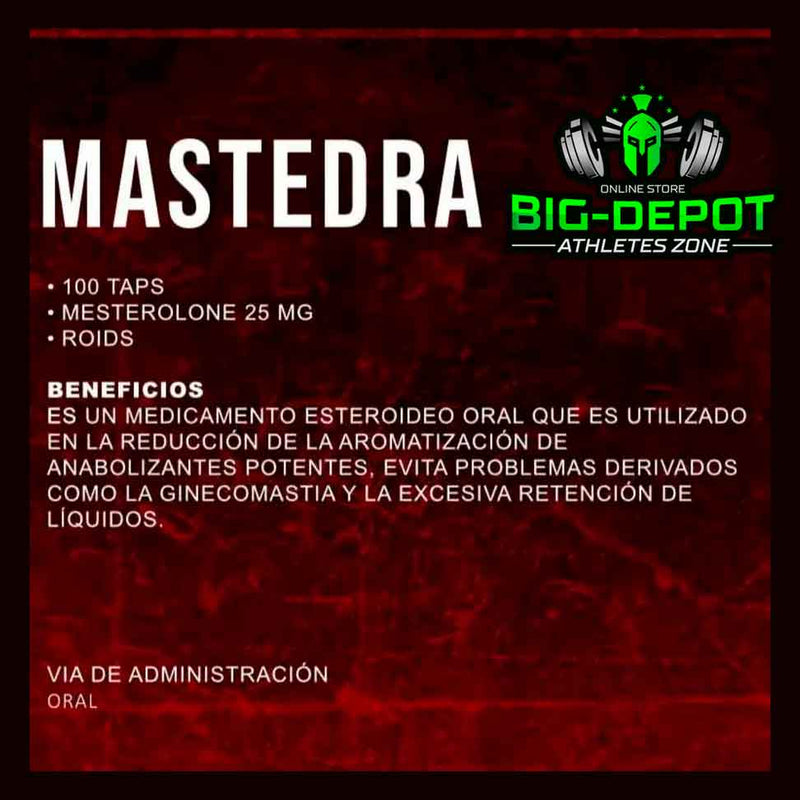 MASTEDRA (Proviron)  Mesterolona 25 MG - 100 TABS | DRAGON PHARMA