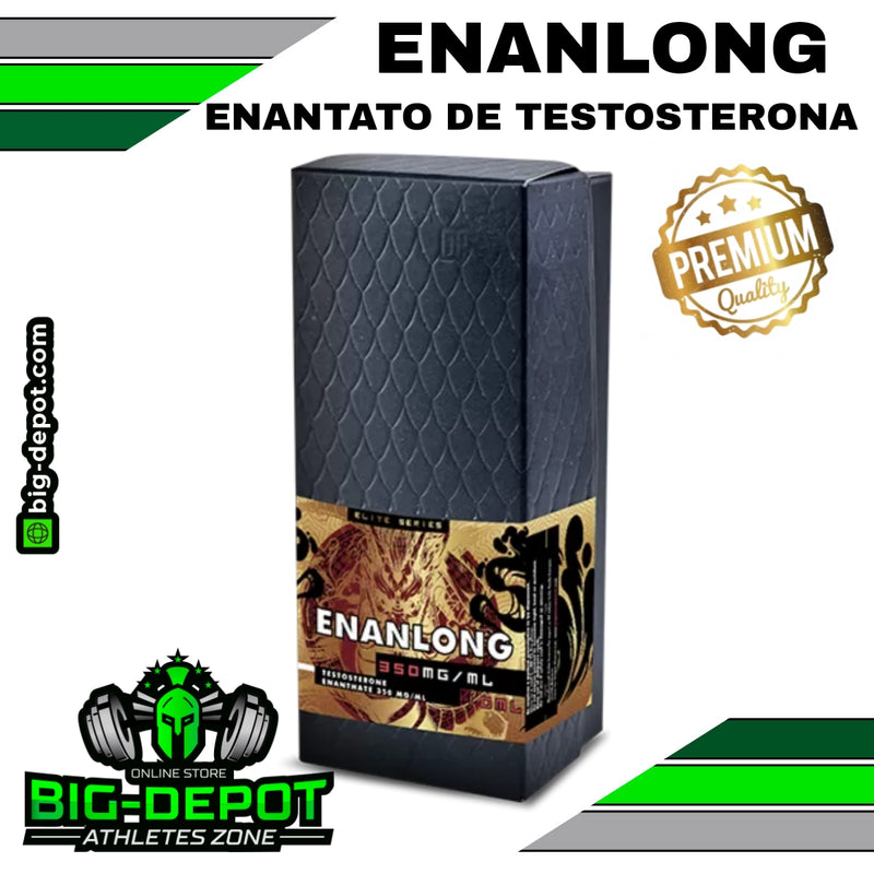 Enanlong 350 mg testosterona Dragon Pharma Elite 10 ampolletas Big Depot original