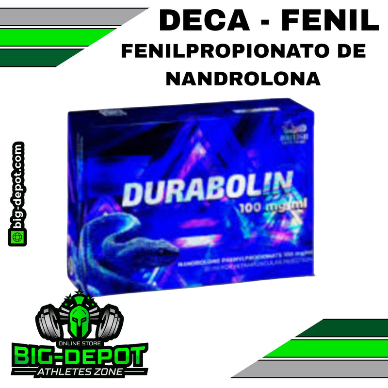 Durabolin 100 mg/ml Fenilpropionato de Nandrolona British Dispensary 10 ml Big Depot original
