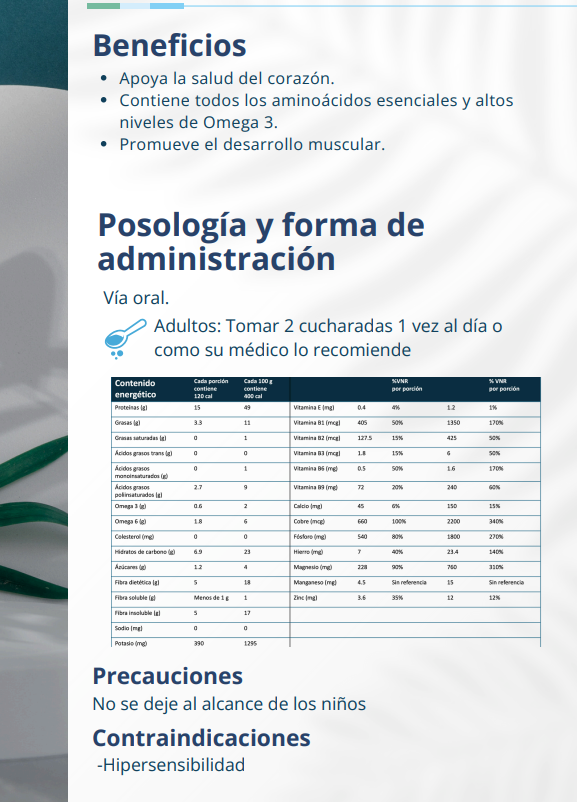 Hemp Protein  - Proteína Vegetal de alto valor biológico  - 1 kg  Salud Fitness 🏋️‍♂️🚴‍♀️💪  PLANTCEUTICS