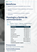 Thyroid Booster - Regulación de la glándula tiroides Salud Hormonal - 90 capsulas | PLANTCEUTICS