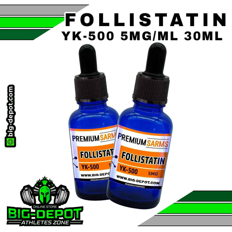YK-500 5 mg follistatina Premium Sarms 30 ml frasco Big Depot original