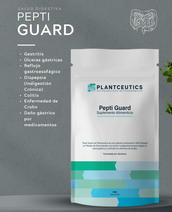 Pepti Guard - Salud digestiva - 200 gramos  | PLANTCEUTICS