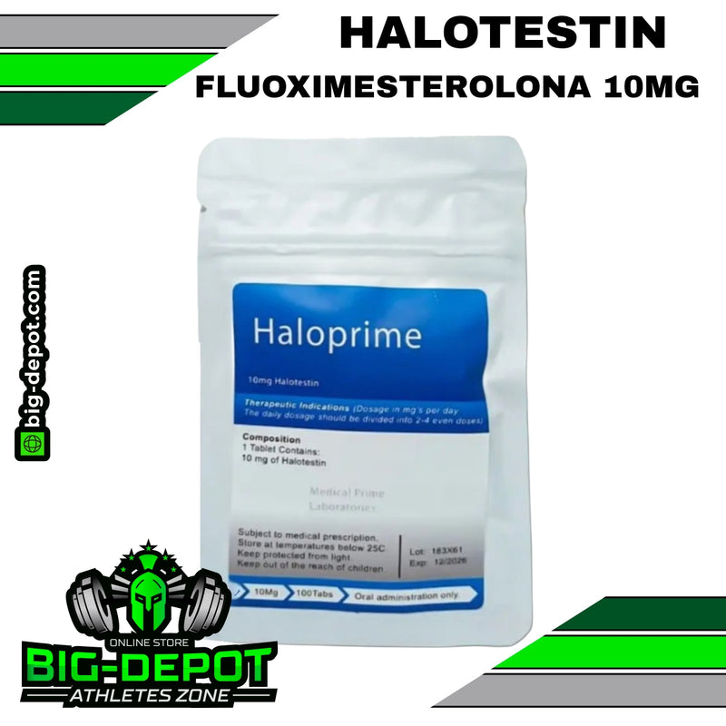 HaloPrime halotestin fluoximesterona 10 mg 100 tabletas Medical Prime Big Depot original
