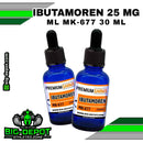 Ibutamorén 25 mg MK-677 Premium Sarms 30 ml frasco Big Depot original
