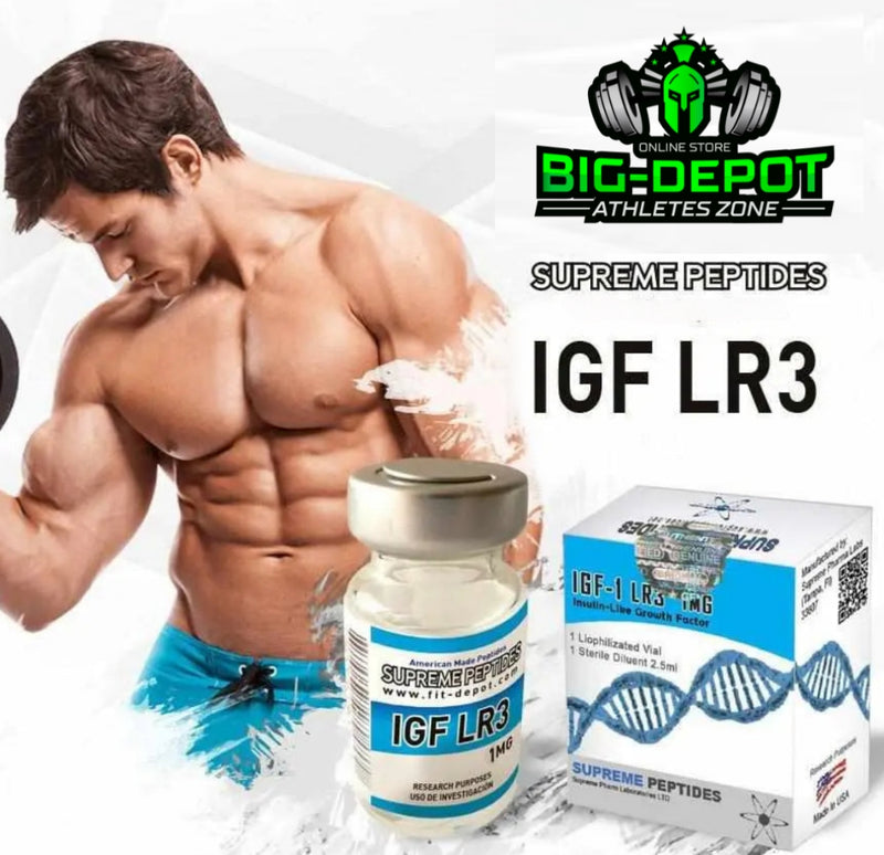 IGF1 LR3 Muscle Growth Factor Peptide Supreme Peptides Big Depot original
