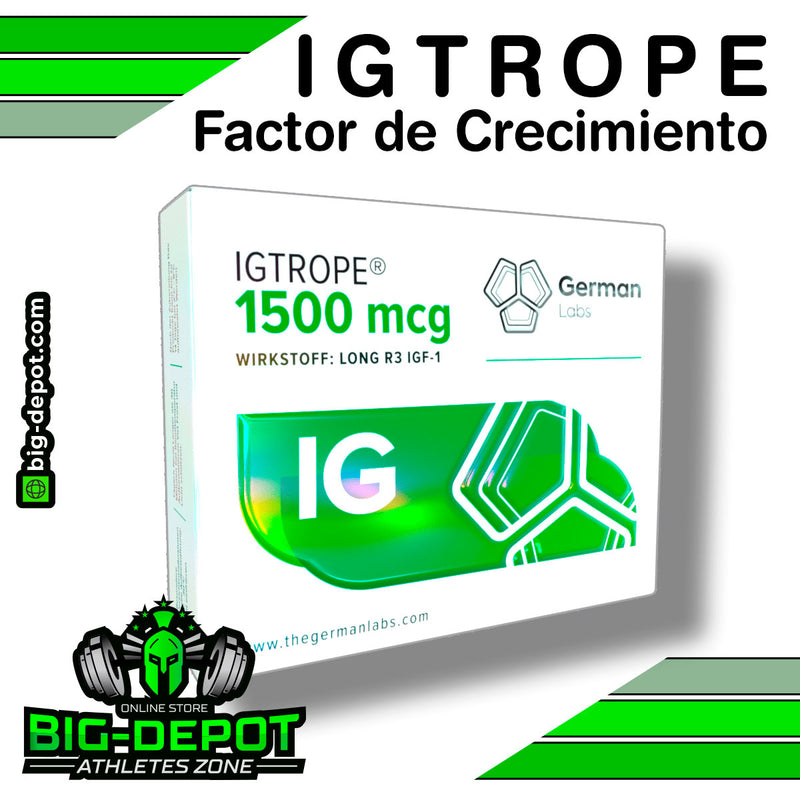 IGTROPE (FACTOR DE CRECIMIENTO) 1500 mcg | SARMS Y PEPTIDOS GERMAN LABS -