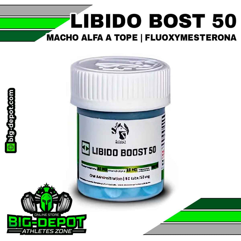 Libido Boost 50 mg Fluoxymesterona Oxandrolona Testosterona Undecanoato Smart Pharmaceutical 80 tabletas Big Depot original