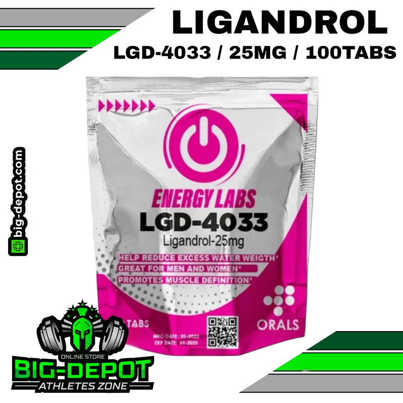 Ligandrol 25 mg LGD-4033 Energy Labs 60 tabletas Big Depot original