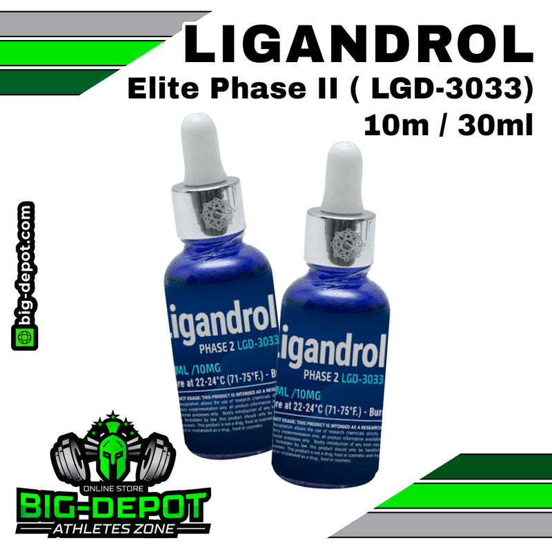 Ligandrol elite LGD-3303 10 mg Synerlab 30 ml frasco Big Depot original