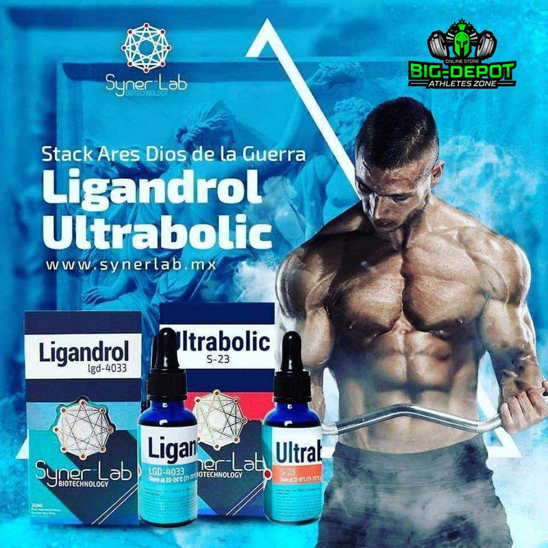 Combo dios de la guerra ligandrol ultrabolic Synerlab sarms Big Depot original