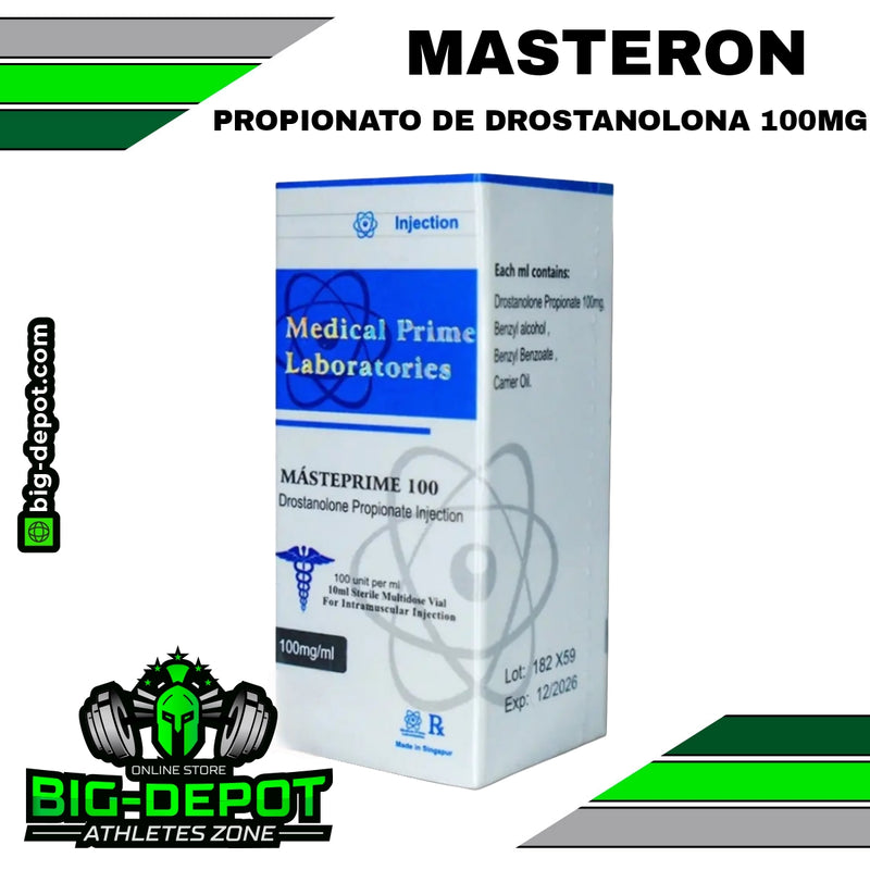 MasterPrime masteron propionato de drostanolona 100 mg 10 ml Medical Prime Big Depot original