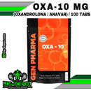 OXA-10 mg (Oxandrolona / Anavar) / 100 TABLETAS / GEN PHARMA - esteroides