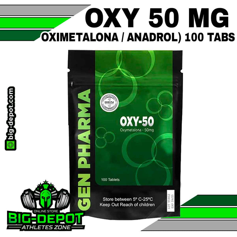 OXY 50 mg (Oximetalona / Anadrol) 100 TABLETAS / GEN PHARMA - esteroides