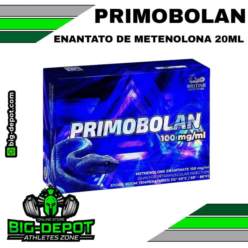 Primobolan 100mg Methenolone Enanthate British Dispensary 20ml Big Depot original
