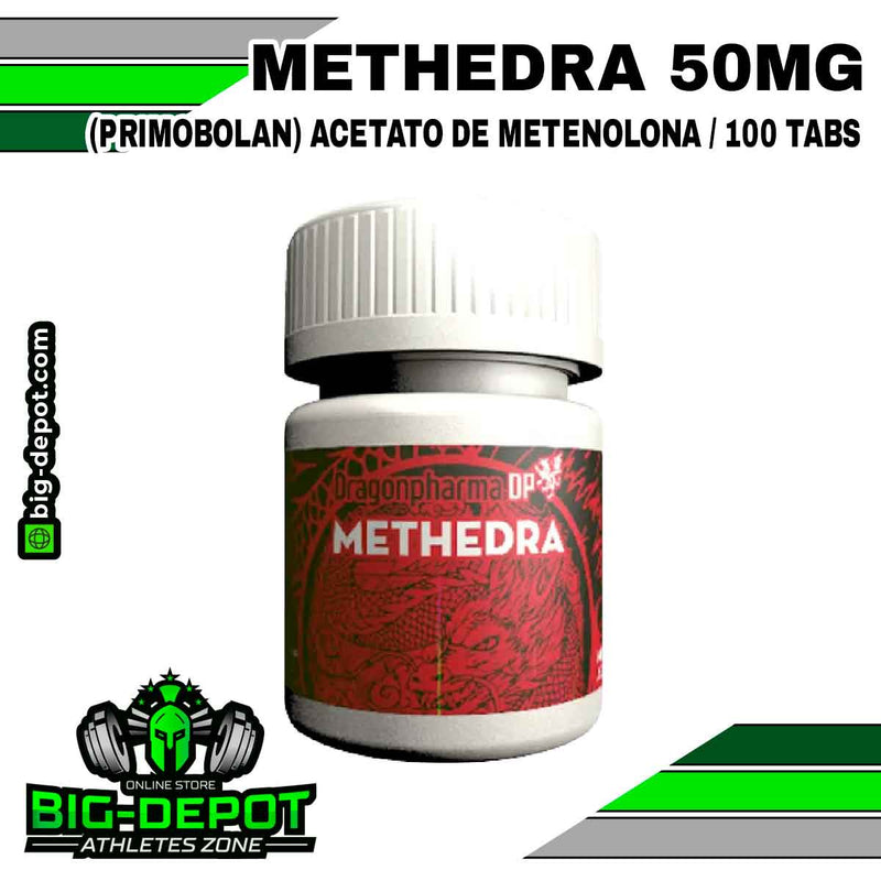 Methedra 50 mg metenolona primobolan Dragon Pharma 100 tabletas Big Depot original