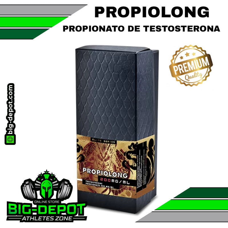 Propiolong 200 mg testosterona Dragon Pharma Elite 1 ampolleta 10ml Big Depot original