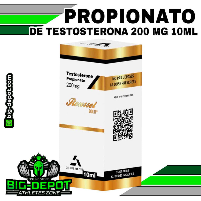PROPIONATO DE TESTOSTERONA 200 MG 10ML | ESTEROIDES ROUSSEL UCLAR - esteroides