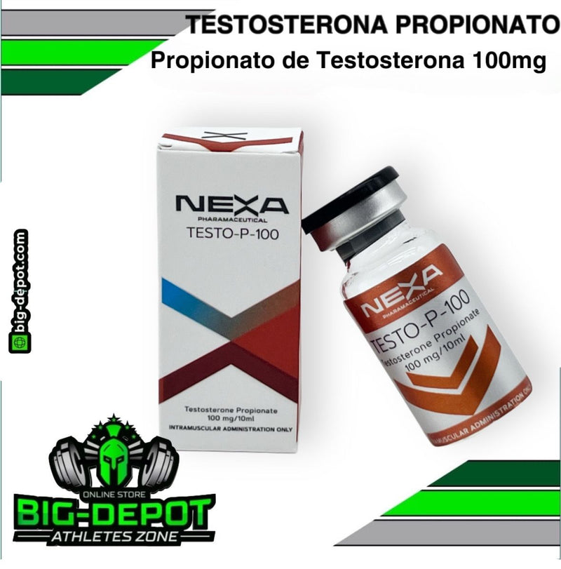 Testo P-100 propionato de testosterona 100 mg 10 ml Nexa Pharmaceutical Big Depot original