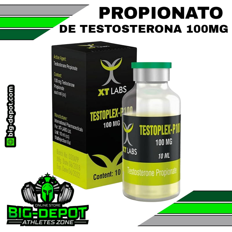 Testoplex-P100 100 mg Testosterona Propionato XT Labs 10 ml Big Depot original
