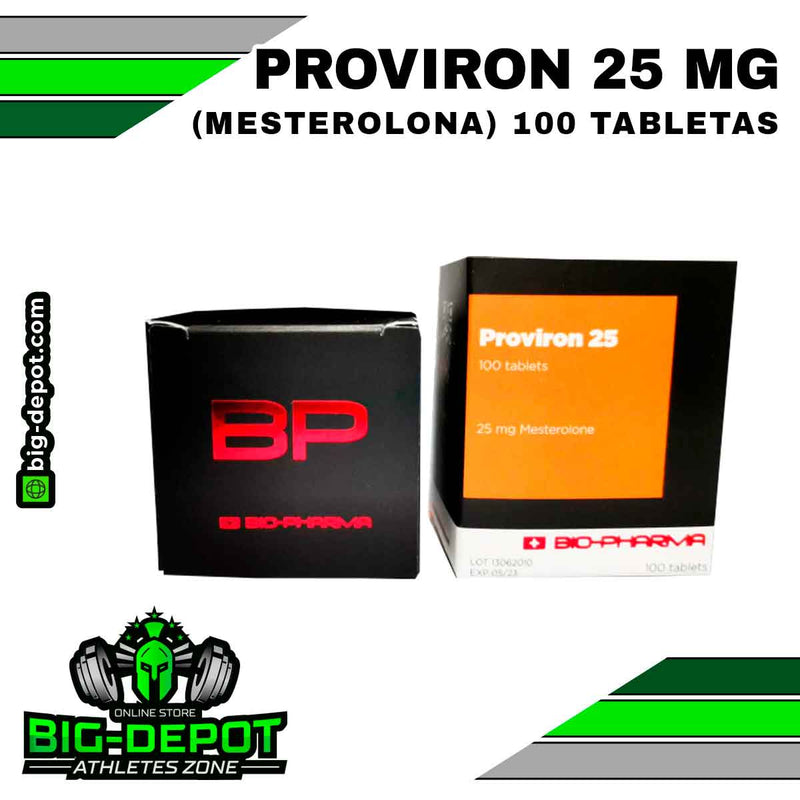 Proviron 25 mg (Mesterolona) 100 tabletas | BIOPHARMA - esteroides