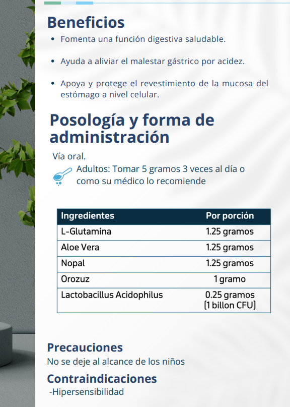 Pepti Guard - Salud digestiva - 200 gramos  | PLANTCEUTICS