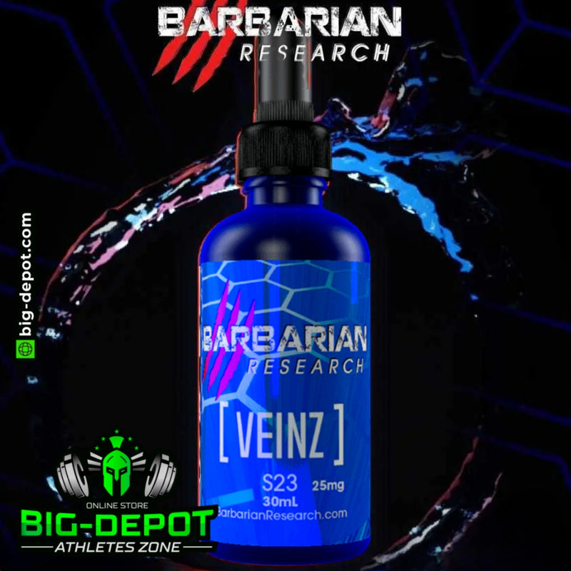 Veinz Ultrabolic S-23 25 mg/ml SARMS Barbarian Research 30 ml Big Depot original
