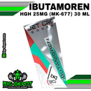 Ibutamorén 25 mg MK-677 Hardbull Labs 30 ml frasco Big Depot original