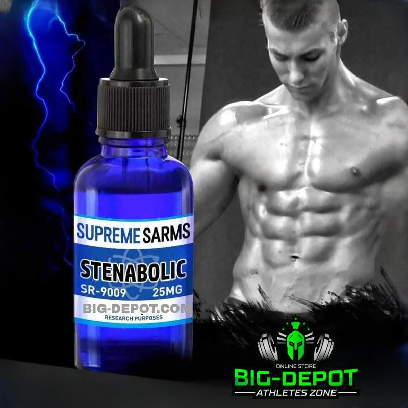 Strenobolic 25 mg SR-9009 Sarms Supreme 30 ml frasco Big Depot original