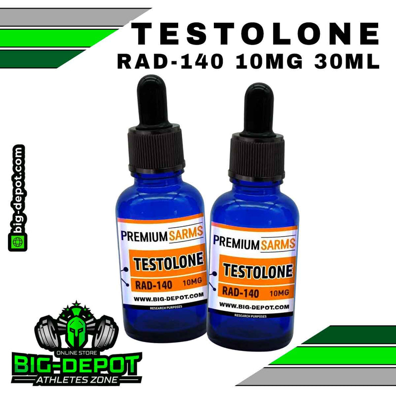 Testolone 10 mg RAD-140 Premium Sarms 30 ml frasco Big Depot original
