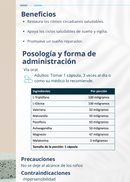 Circadian Aid - Promueve sueño reparador, regula los estados de vigilia y sueño (Ritmos Circadianos)  90 caps | PLANTCEUTICS